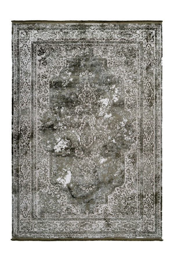 Pierre Cardin - Elysee 902 Green Transitional Faded Rug - Lalee Designer Rugs