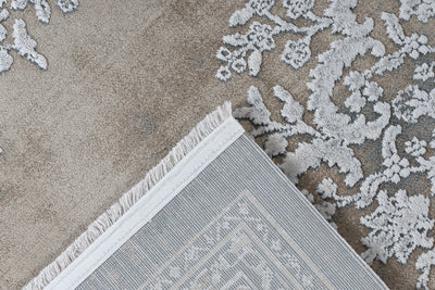 Pierre Cardin - Orsay 701 High Quality Beige Rug With Centre Medallion - Lalee Designer Rugs