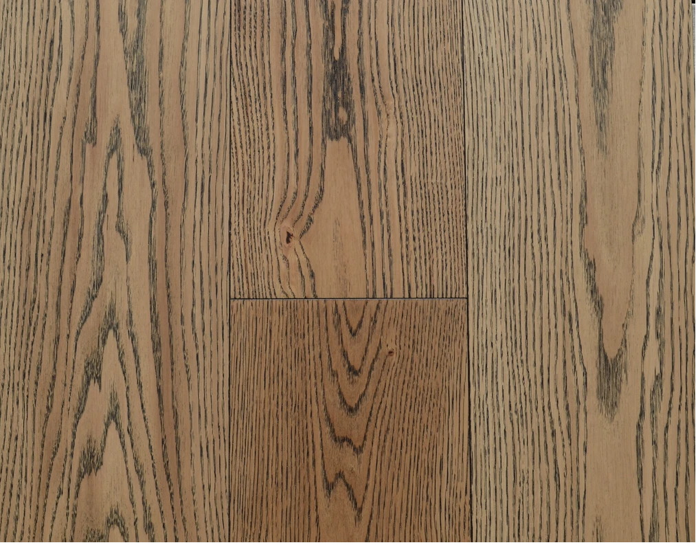Definitive Oak Flooring - Charred - Prefinished European Oak, UV Cured Water Based Matte Finish, ABCD Grade, 189mmx1860mmx14/3mm