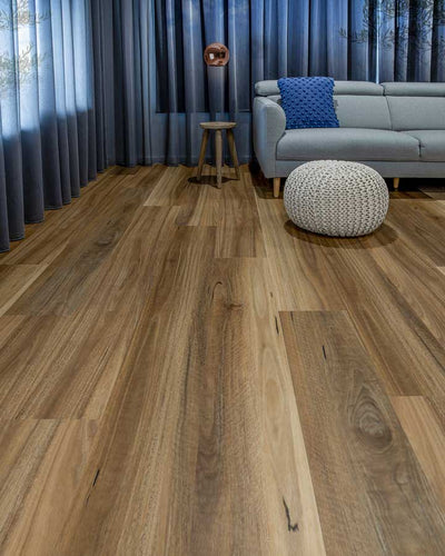 Resiplank Summit - Scented Spotted Gum - Rigid Core SPC, 100% Waterproof, 6 Star Acoustic Rating, 1820mmx228mmx9mm